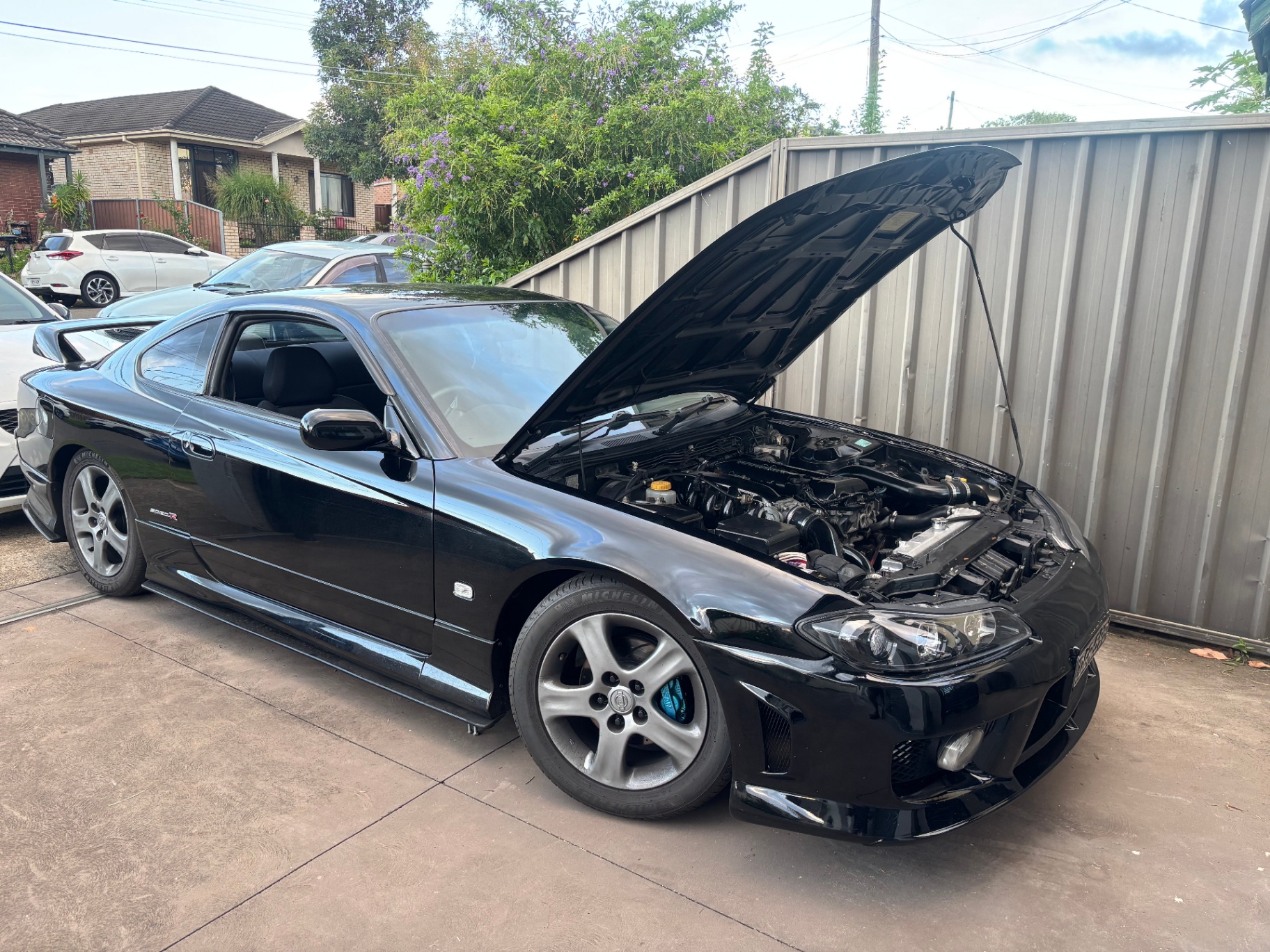 Nissan Silvia S15 — turbo & engine bay service